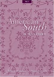 Cover of: American South | William J. Cooper