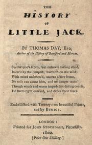 Cover of: The history of little Jack by Thomas Day