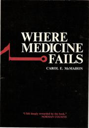 Cover of: Where medicine fails