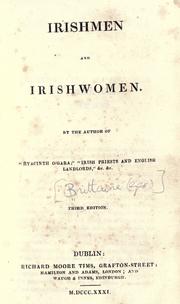 Cover of: Irishmen and Irishwomen. by George. Brittaine