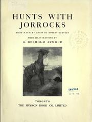 Cover of: Hunts with Jorrocks by Robert Smith Surtees