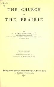 Cover of: Church on the prairie