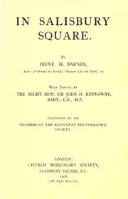 Cover of: In Salisbury Square by Irene H. Barnes