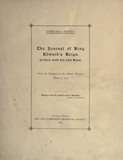 The Clarendon Historical Society’s reprints. Series II (1884-6) by Clarendon Historical Society, Edinburgh