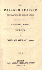 Cover of: The Orlando furioso by Lodovico Ariosto