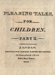 Cover of: Pleasing tales, for children by 