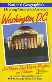 Cover of: Washington, D.C. and Virginia, West Virginia, Maryland, and Delaware by K. M. Kostyal