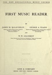 Cover of: First music reader