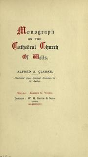 Monograph on the cathedral church of Wells by Clarke, Alfred A.