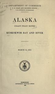 Cover of: Alaska. by U.S. Coast and Geodetic Survey.