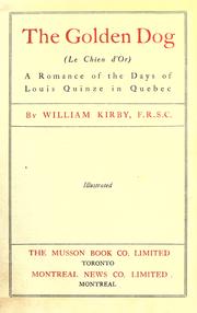 Cover of: The golden dog by Kirby, William