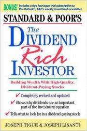 Cover of: The Dividend Rich Investor: Building Wealth with High-Quality, Dividend-Paying Stocks