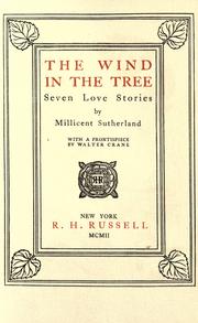 Cover of: The wind in the tree