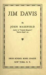 Cover of: Jim Davis. by John Masefield