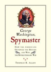 Cover of: George Washington, spymaster