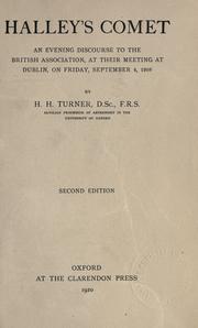 Cover of: Halley's comet by H. H. Turner, Herbert Hall Turner