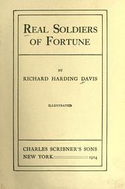 Cover of: Real soldiers of fortune. by Richard Harding Davis