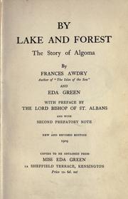 Cover of: By lake and forest by Frances Awdry