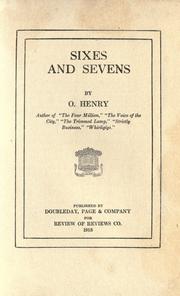 Cover of: Sixes and sevens by O. Henry