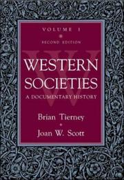 Cover of: Western Societies by Tierney, Brian.