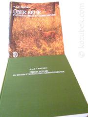 Cover of: Über Rehe in einem steirischen Gebirgsrevier by Bayern, Albrecht Herzog von