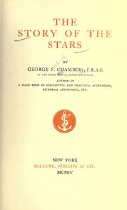 Cover of: The story of the stars.