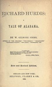 Cover of: Richard Hurdis by William Gilmore Simms