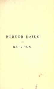 Cover of: Border raids and reivers by Borland, R.