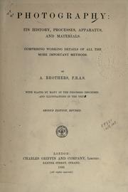 Cover of: Photography by A. Brothers