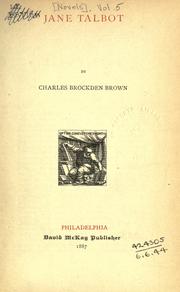 Cover of: Novels. by Charles Brockden Brown, Charles Brockden Brown