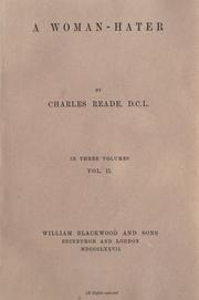 Cover of: A woman-hater. by Charles Reade