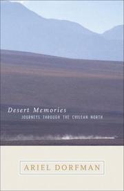 Cover of: Desert Memories by Ariel Dorfman