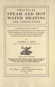 Practical steam and hot water heating and ventilation by Alfred G. King