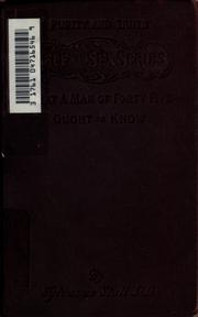 Cover of: What a man of forty-five ought to know by Sylvanus Stall, Sylvanus Stall