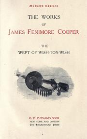 Cover of: The wept of wish-ton-wish by James Fenimore Cooper