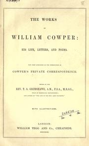 Cover of: Works by William Cowper