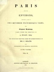 Cover of: Paris and its environs by Augustus Pugin