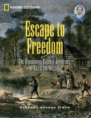 Cover of: Escape to Freedom  by Barbara Brooks-Simon