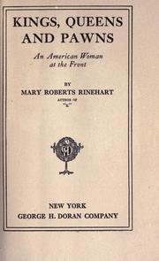 Cover of: Kings, queens and pawns by Mary Roberts Rinehart