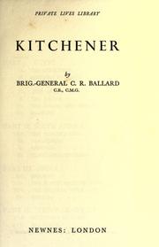 Cover of: Kitchener.