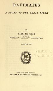 Cover of: Raftmates by Munroe, Kirk