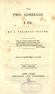 Cover of: The two admirals by James Fenimore Cooper