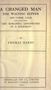 Cover of: Macmillan's pocket Hardy. by Thomas Hardy, Thomas Hardy