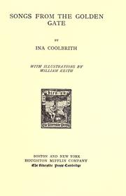 Cover of: Songs from the Golden Gate by Ina Donna Coolbrith