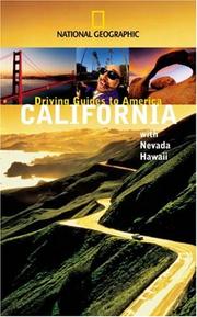 Cover of: National Geographic Driving Guide to America, California (NG Driving Guides)