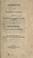 Cover of: Sermons on those doctrines of the gospel, and on those constituent principles of the church, which Christian professors have made the subject of controversy. ..