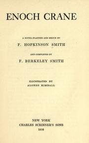 Cover of: Enoch Crane by Francis Hopkinson Smith
