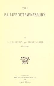 Cover of: bailiff of Tewkesbury