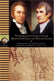 Cover of: The journals of Lewis and Clark by Meriwether Lewis