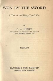 Cover of: Won by the sword by G. A. Henty